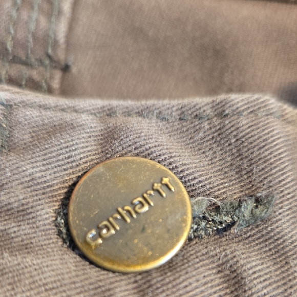 Carhartt Brown Ish Grey Utility Pants - Picture 8 of 9